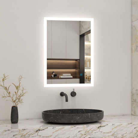 Bathroom Illuminated LED Mirror Touch Switch Sensor