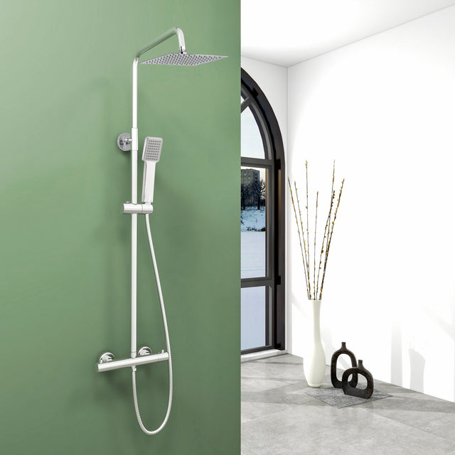 Modern Splash square thermostatic shower