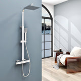 Modern Splash Square thermostatic shower mixer