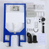 1140mm heigh Modern Splash concealed toilet cistern frame set