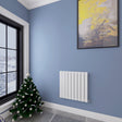 Modern Horizontal 600x612mm Double White Flat Panel Radiator