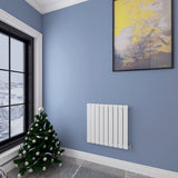 Modern Horizontal 600x612mm Double White Flat Panel Radiator