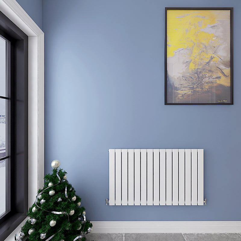 Modern Horizontal 600x1020mm Single White Flat Panel Radiator