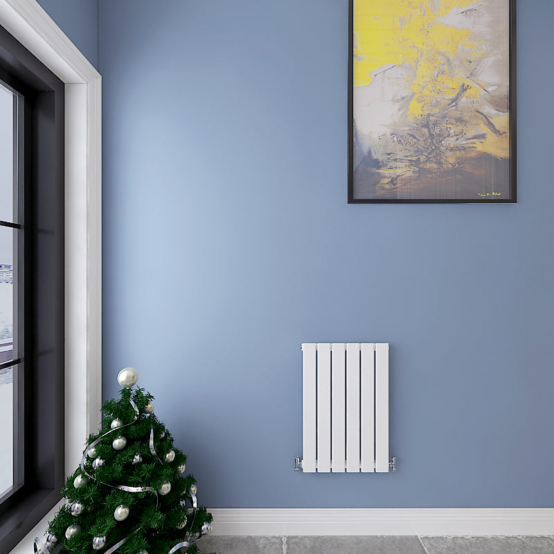 Modern Horizontal 600x408mm Single White Flat Panel Radiator