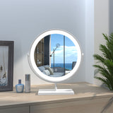 round led makeup mirror