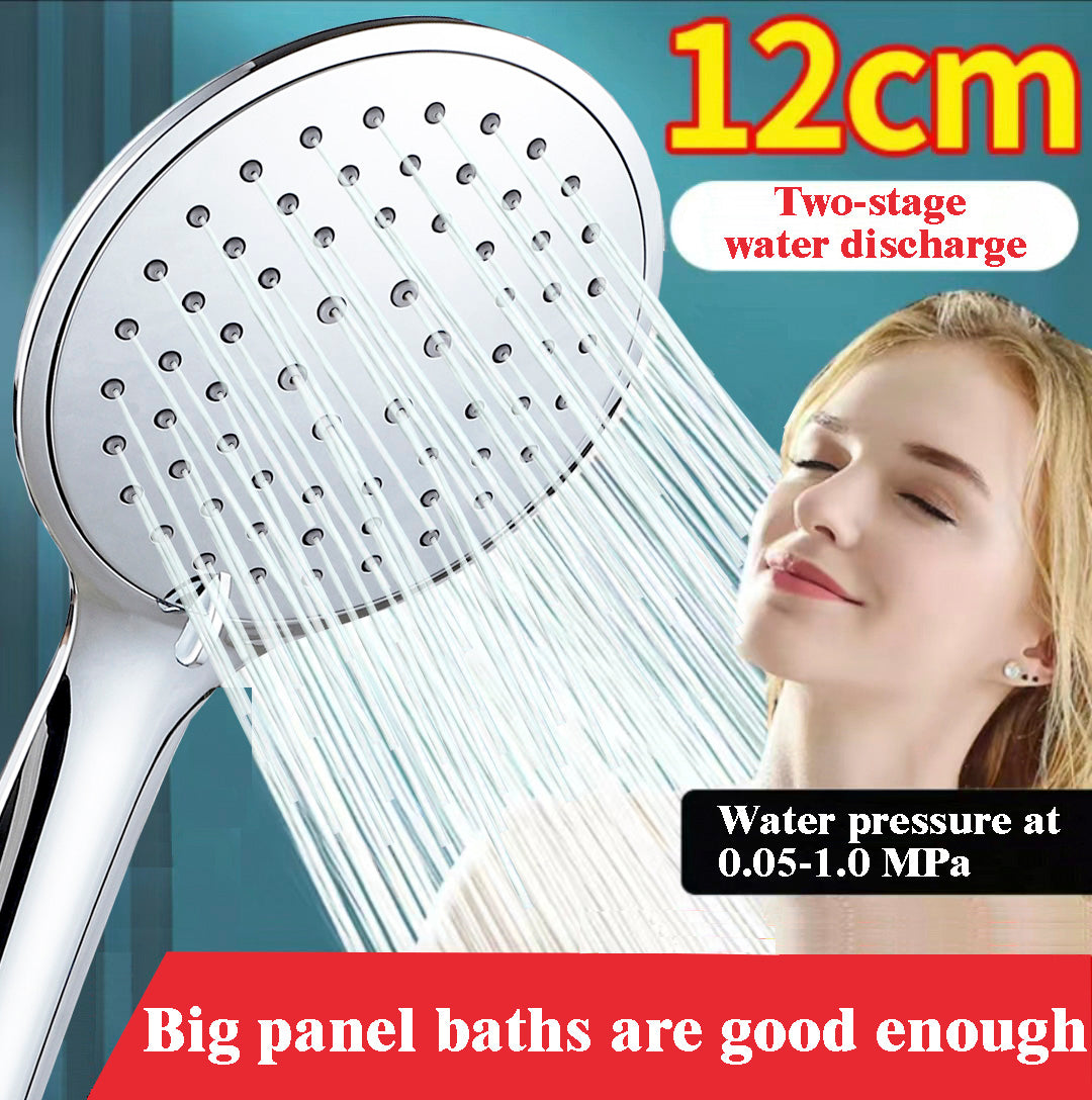 Modern Splash round chrome shower set