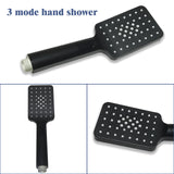 high qaulity black shower set