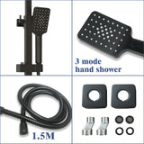 high qaulity black shower set