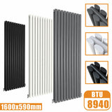 1600x590 vertical,oval column,radiators Modern Splash rads