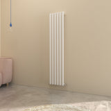 Big Sale Horizontal / Horizontal Oval Radiator Anthracite/White Designer Central Heated Rads UK