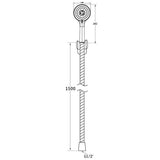 Modern Splash thermostatic shower handheld