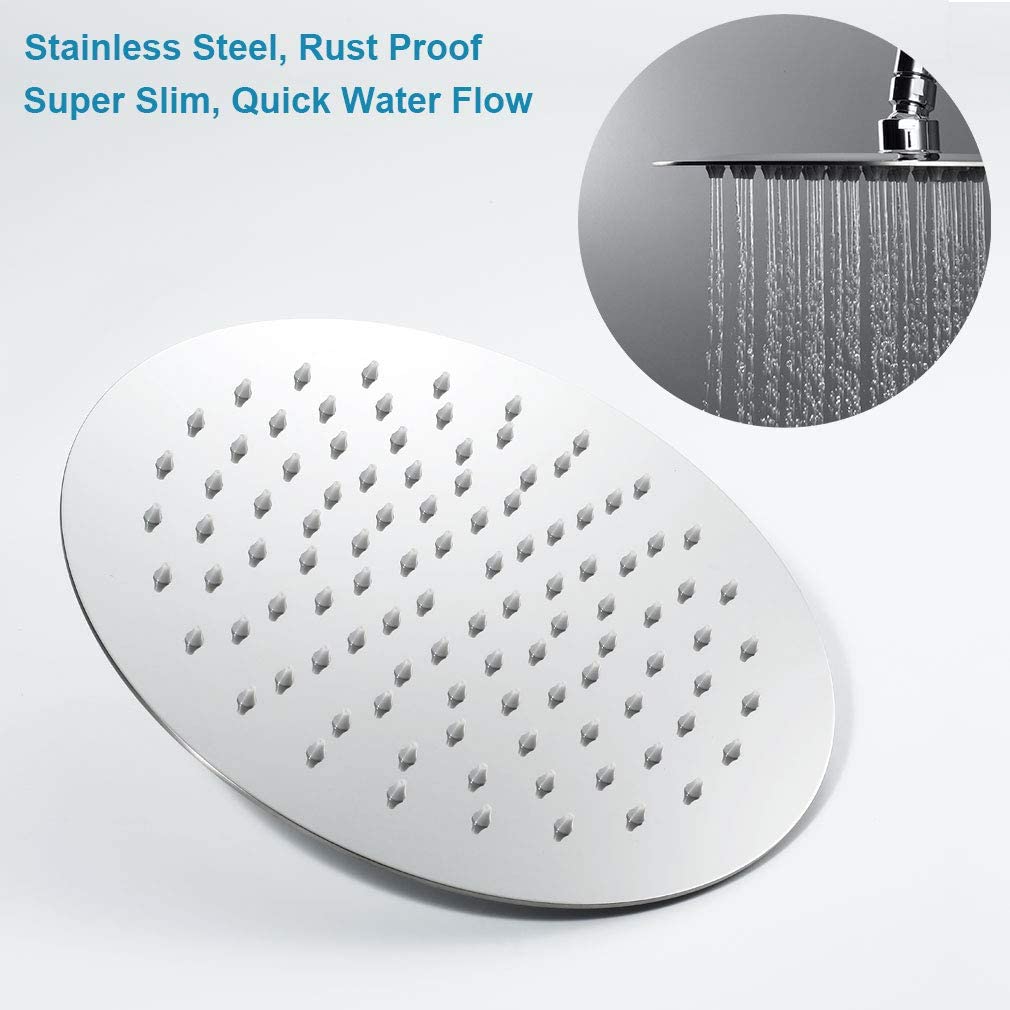 Modern Splash THERMOSTATIC ROUND SHOWER SET