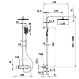 Modern Splash THERMOSTATIC SHOWER MIXER