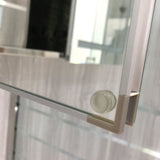 800 x 600 Demister Bathroom Mirror Cabinet with Lights and Socket